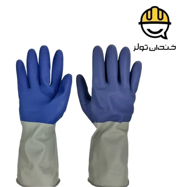 دستکش لاستیکی بنایی استادکار