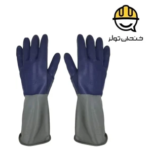 دستکش لاستیکی بنایی استادکار