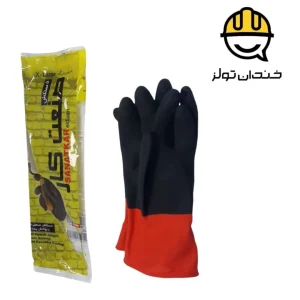 دستکش لاستیکی صنعت کار