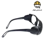 عینک ایمنی تک پلاست سفید مدل TP-E006