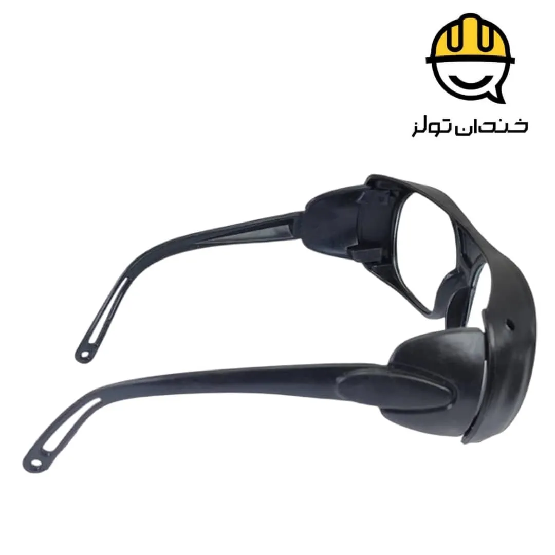 عینک ایمنی تک پلاست سفید Final (1) عینک ایمنی تک پلاست سفید مدل TP-E006