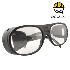 عینک ایمنی تک پلاست سفید مدل TP-E006