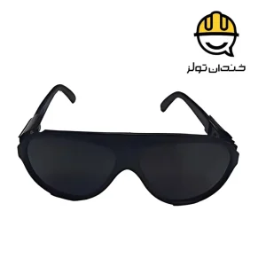عینک دودی ایمنی جوشکاری تک پلاست TP-E009