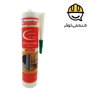 چسب آکواریوم سیلیکونی 300 میلی لیتر شفاف کاسپین