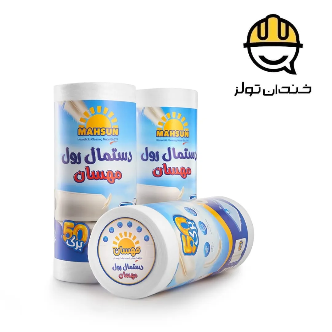 دستمال رول 50 برگ مهسان