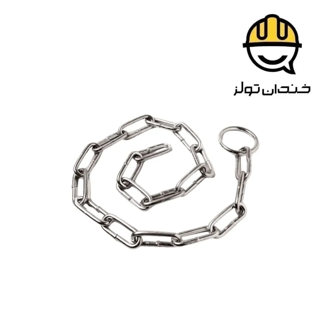 زنجیر فرمان گالوانیزه سایز ۶