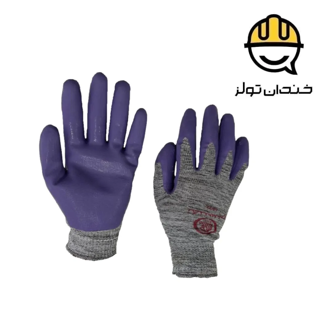 دستکش ضد برش تکنسین بنفش