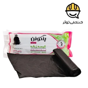 کیسه زباله رولی مشکی پنگوئن