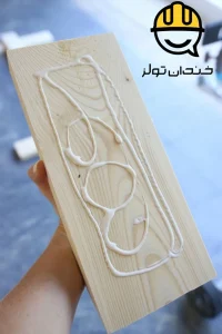 چسب چوب شمال مدل وفا
