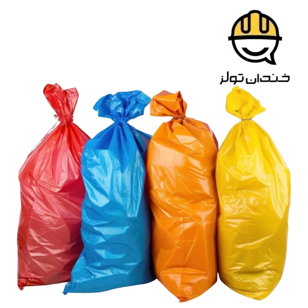 کیسه زباله رنگی سایز 55*70